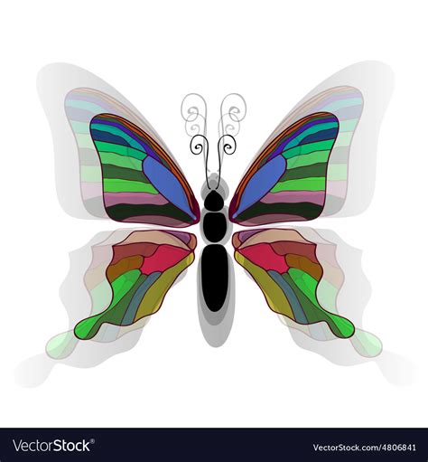 Butterfly background Royalty Free Vector Image