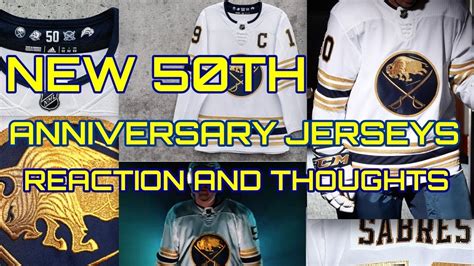 Buffalo Sabres 50th Anniversary Jersey Revealed – My Thoughts – The ...