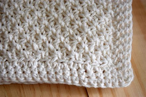 Hand Knit Daisy Stitch Washcloth Pattern • Nourish and Nestle ...