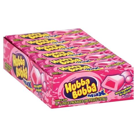 Hubba Bubba Bubble Gum, Outrageous Original (18 each) - Instacart