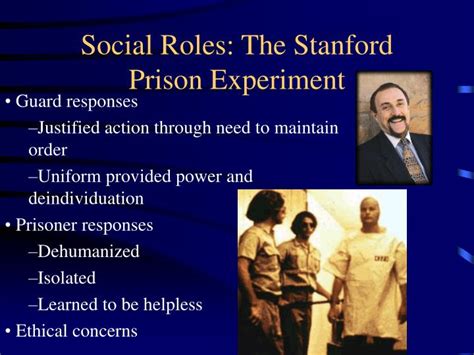 PPT - Social Roles: The Stanford Prison Experiment PowerPoint ...