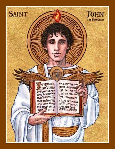 St. John the Evangelist icon by Theophilia on DeviantArt | John the evangelist, St john the ...