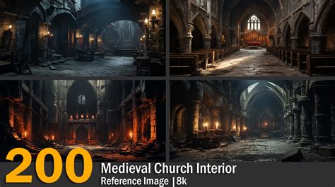 ArtStation - Medieval Church Interior | Reference Images | 8K | Artworks