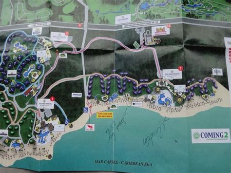 Bahia Principe Tulum Resort Map