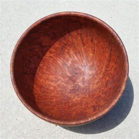 Redwood Bowl Burl Hand Turned 7.5 Inch Wood Bowl Gorgeous Grain #A11 Handmade Redwood Burl in ...