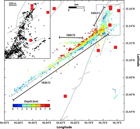 Earthquakes recorded during the 2011 Prague, Oklahoma, earthquake... | Download Scientific Diagram