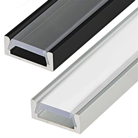 LED Aluminium Channel U Shape LED Aluminum Extrusion Profile with Opal Diffuser - Aluminum ...