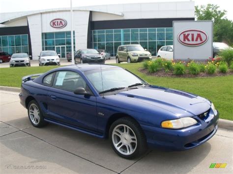 Moonlight Blue 1997 Ford Mustang