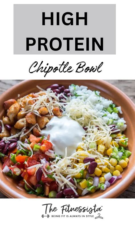 High Protein Chipotle Bowl Recipe - The Fitnessista