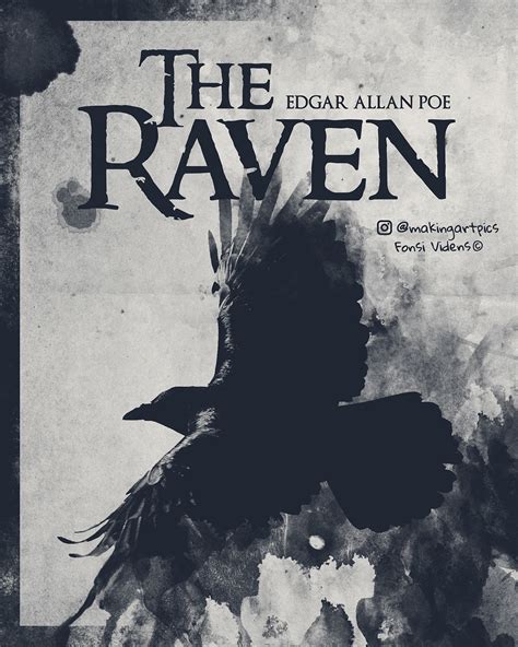 "The Raven" Book Cover. on Behance