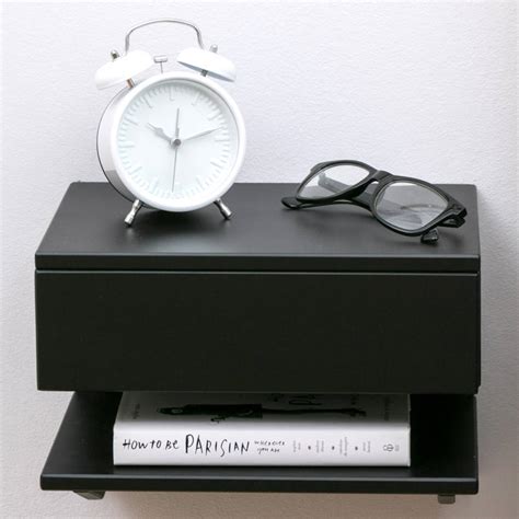 Floating Bedside Table With Drawer And Shelf By Urbansize