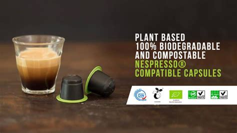 Biodegradable & Compostable Coffee Pods For Nespresso | Capsule Pack