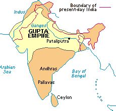 Samudragupta Empire Map