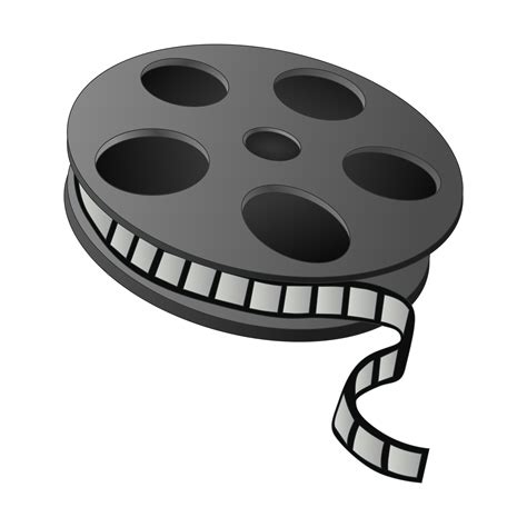 Clipart - Movie reel