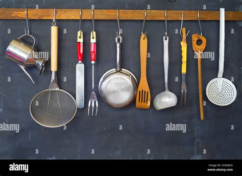 Kitchen utensils, for commercial kitchen, restaurant ,cooking, kitchen concept Stock Photo - Alamy