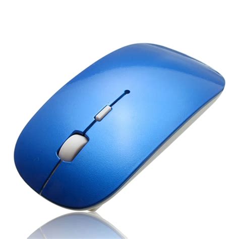 Blue Wireless Mouse Bluetooth 3.0 Mouse 1000 1800DPI Gaming Mouse for Tablets Computer Notbook ...