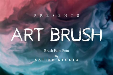 Art Brush - Brush Paint Font (1620300)