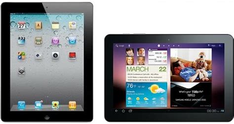 Apple iPad 2 vs. Samsung Galaxy Tab 10.1 : Technical Specifications ...