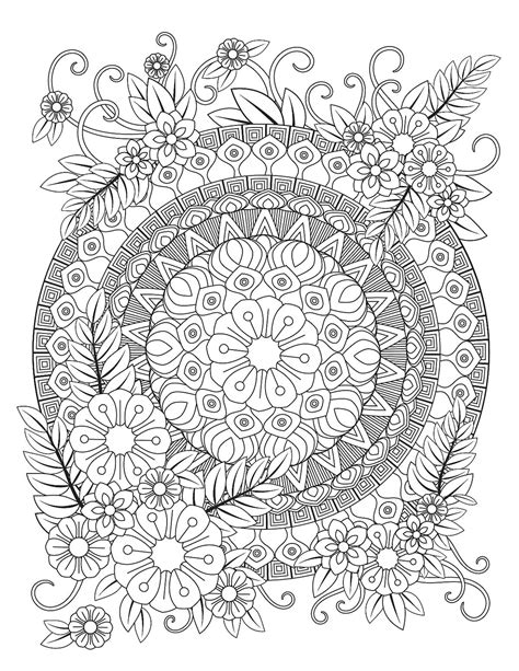 Mandala Coloring Pages: Free Printable Coloring Pages of Mandalas for Adults & Kids | Printables ...