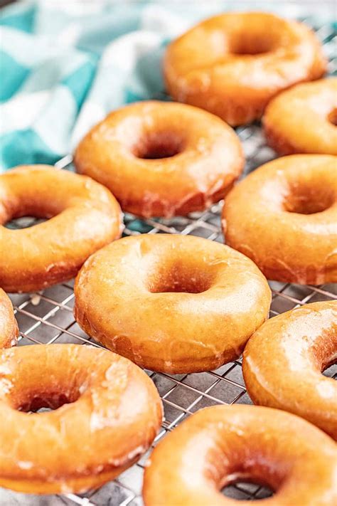 Homemade Glazed Donuts - The Stay At Home Chef