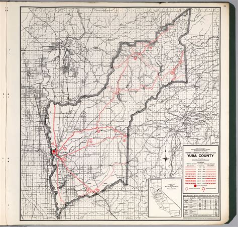 Yuba County Map