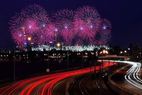 "Australia Day Skyworks - Perth Western Australia " by EOS20 | Redbubble