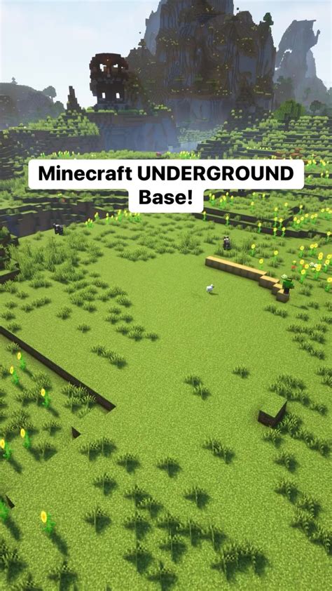 Minecraft UNDERGROUND Base! 😍 #minecraft #gaming #viral #minecraftbuilds #minecraftmemes ...