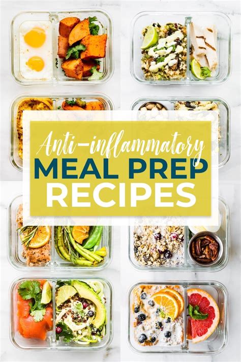 Anti-Inflammatory Diet Meal Prep Recipes Challenge | Cotter Crunch