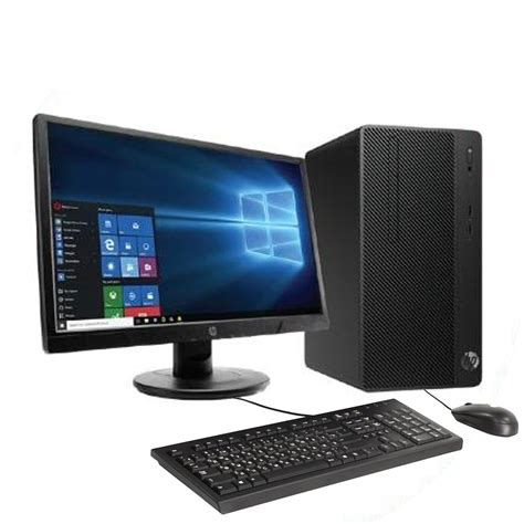 HP 290 G3 Microtower PC Intel Core i5 4GB RAM 1TB HDD 18.5” Monitor Desktop - The Tomorrow ...