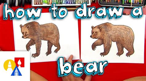 Grizzly Bears Drawing - Draw Spaces