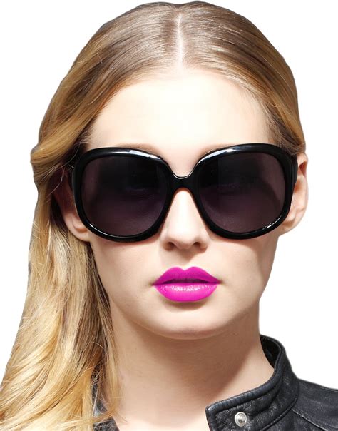 ATTCL Women's Oversized Women Sunglasses Uv400 Protection Polarized ...