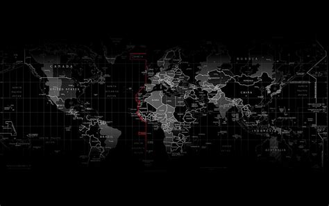 Mapa Mundi Hd World Map Wallpaper Dark World Papel De Parede Mapa ...
