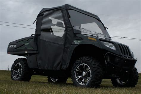 2011+ Arctic Cat Prowler Modular Full Cab Enclosure with Aero-Vent Polycarbonate Windshield ...