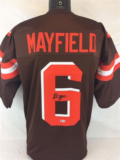 Baker Mayfield Signed Browns Jersey (Beckett COA)