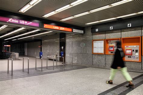 Vienna Metro Station Editorial Stock Image - Image: 21484719