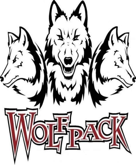 Cool Wolf Pack Logo - LogoDix