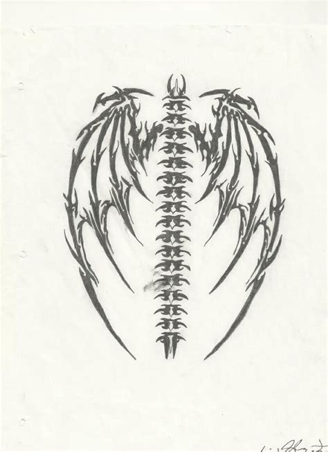 Skeleton Wings Tattoo - Printable Calendars AT A GLANCE