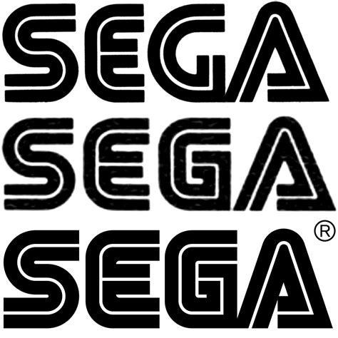 Sega logo (1976–present) - Fonts In Use