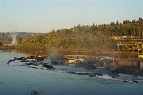 Willamette Falls - Oregon's Widest Falls, Hidden In Industry