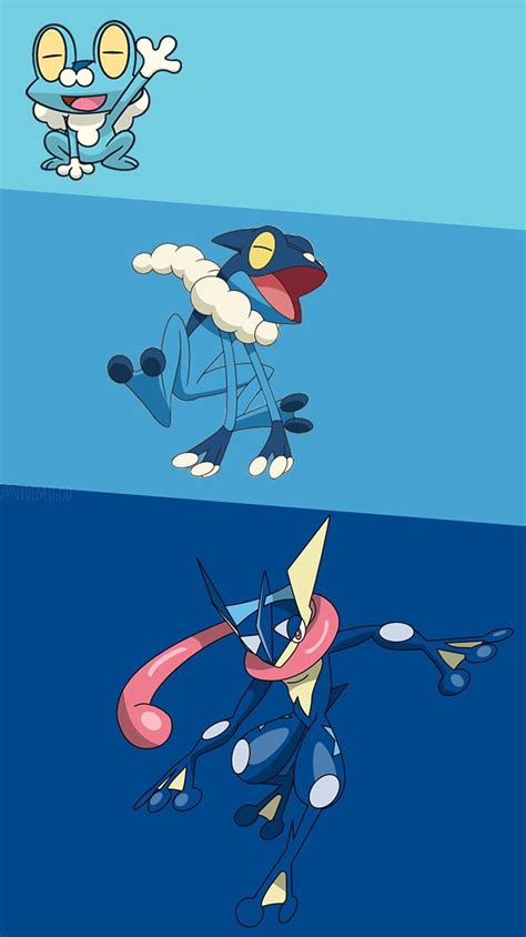 Greninja Evolution Shiny