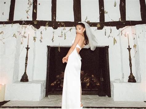 Ariana Grande wedding: Everything we know about her dress | The Independent