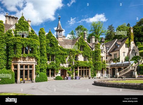 The Manor House Hotel in the Cotswold village of Castle Combe in ...