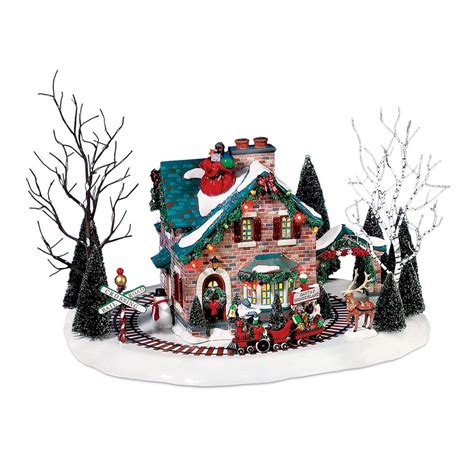 Department 56 Snow Village Santa Wonderland House Christmas Lane 55359 - Walmart.com