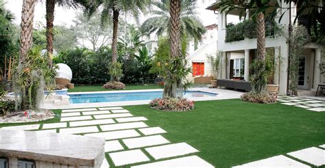 easygrass synthetic grass and synthetic turf pool area in miami | EasyGrass : Artificial Grass ...