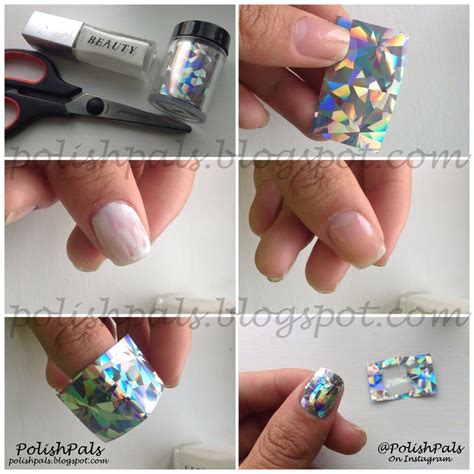 nail foil tutorial - Google Search | Foil nails, Gel nail polish colors ...