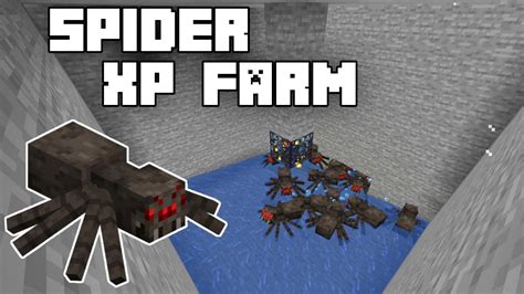 Spider XP Farm - Minecraft 1.16+ Tutorial (Java Edition) - YouTube