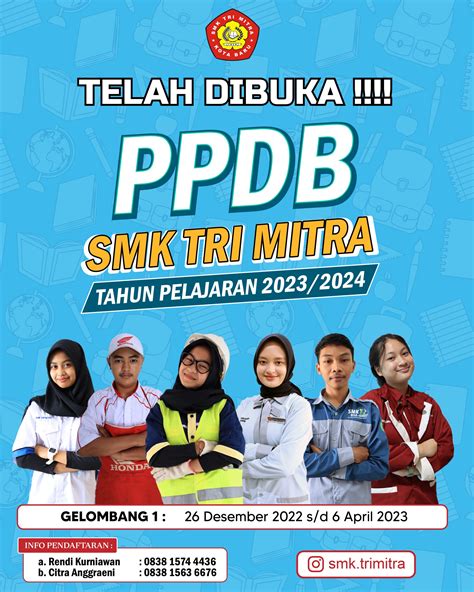 INFO PPDB SMK TRI MITRA – SMK TRI MITRA