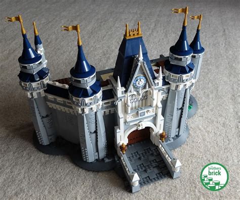 LEGO Disney 71040 Cinderella Castle [Review] | The Brothers Brick | The Brothers Brick