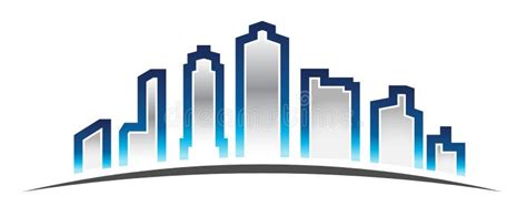 City Skyline Logo stock vector. Illustration of architecture - 27459138