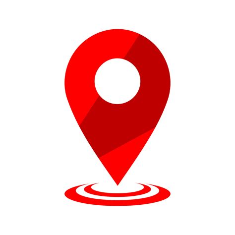 GPS icon vector logo design. Map pointer icon. Pin location symbol ...